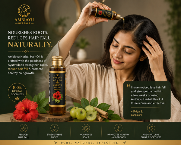 Best Ayurvedic Hair Oil in India for Hair Growth, Hair Fall Control & Stronger Hair