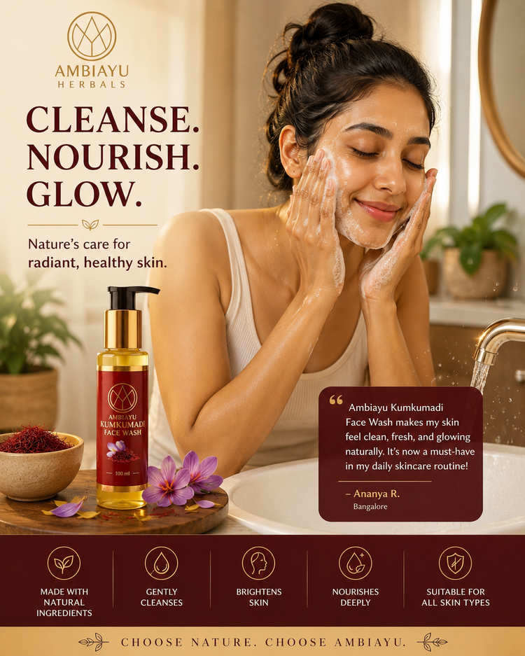 Best Kumkumadi Face Wash in India for Glowing, Healthy &amp; Radiant Skin